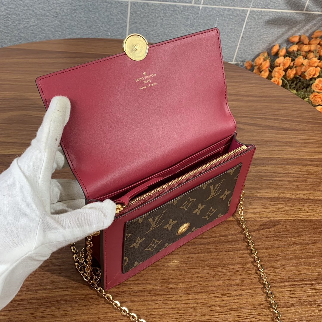 Louis Vuitton Flore Chain Wallet