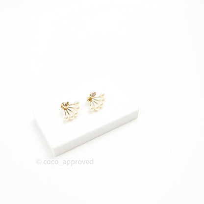 Christian Dior Pearl La Peite Tribale Earrings