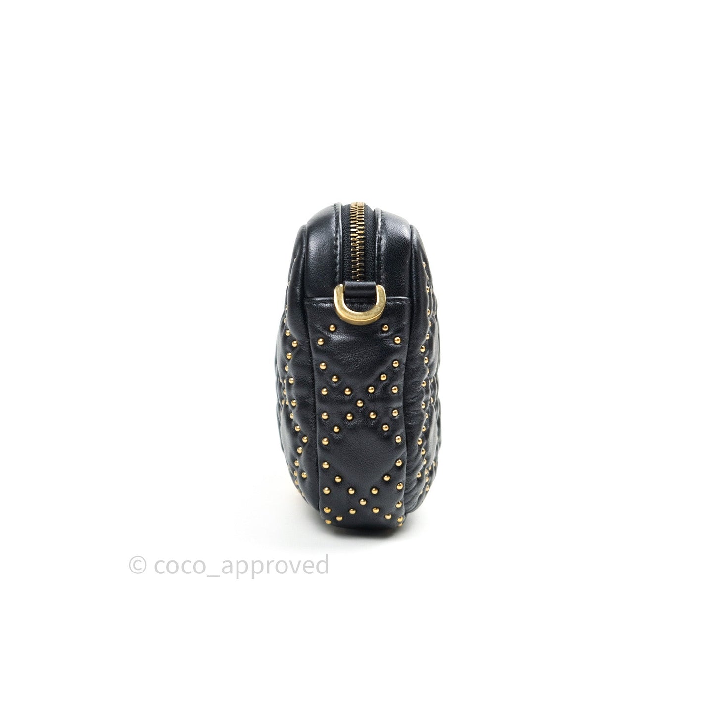 Dior Studded Lambskin Diorquake Clutch Bag