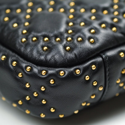 Dior Studded Lambskin Diorquake Clutch Bag