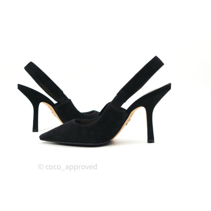 Dior Suede Black Heels Size 36