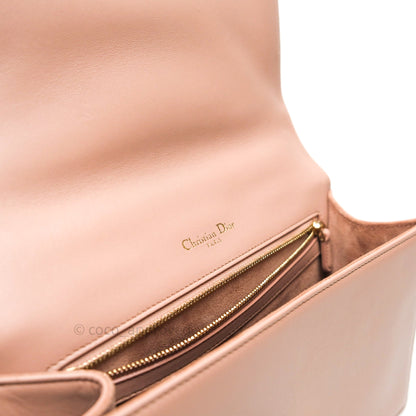 Christian Dior Lambskin Medium Diorama Beige Gold Hardware