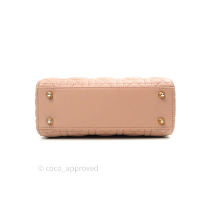Christian Dior Lambskin My ABCDior Lady Dior Fard Gold Hardware