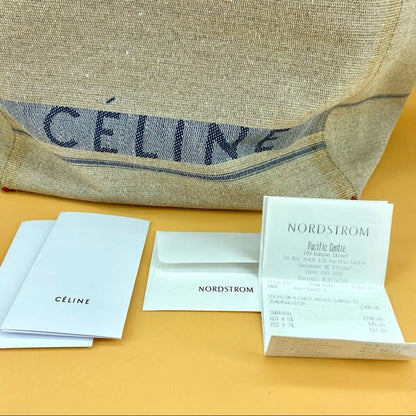 CELINE canvas tote