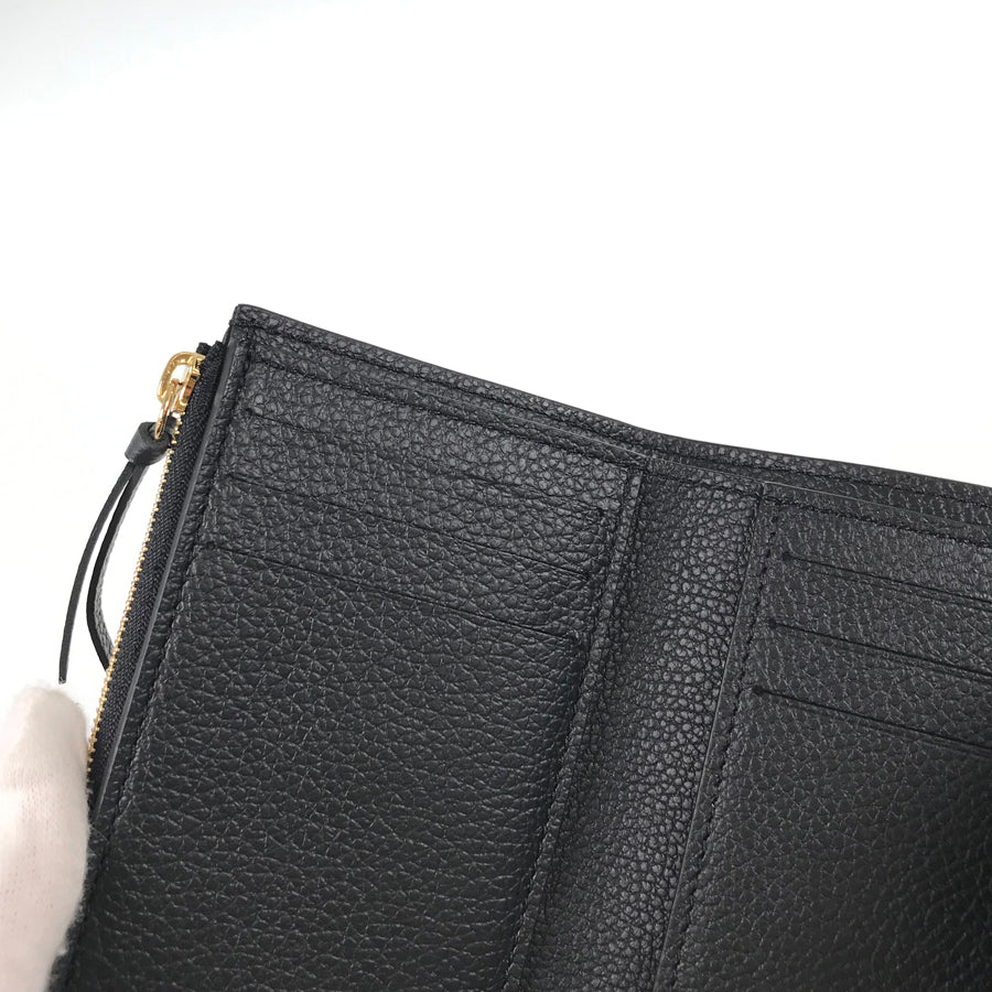 LOUIS VUITTON Monogram Empreinte Portefeiulle Victorine By color Tri-fold wallet
