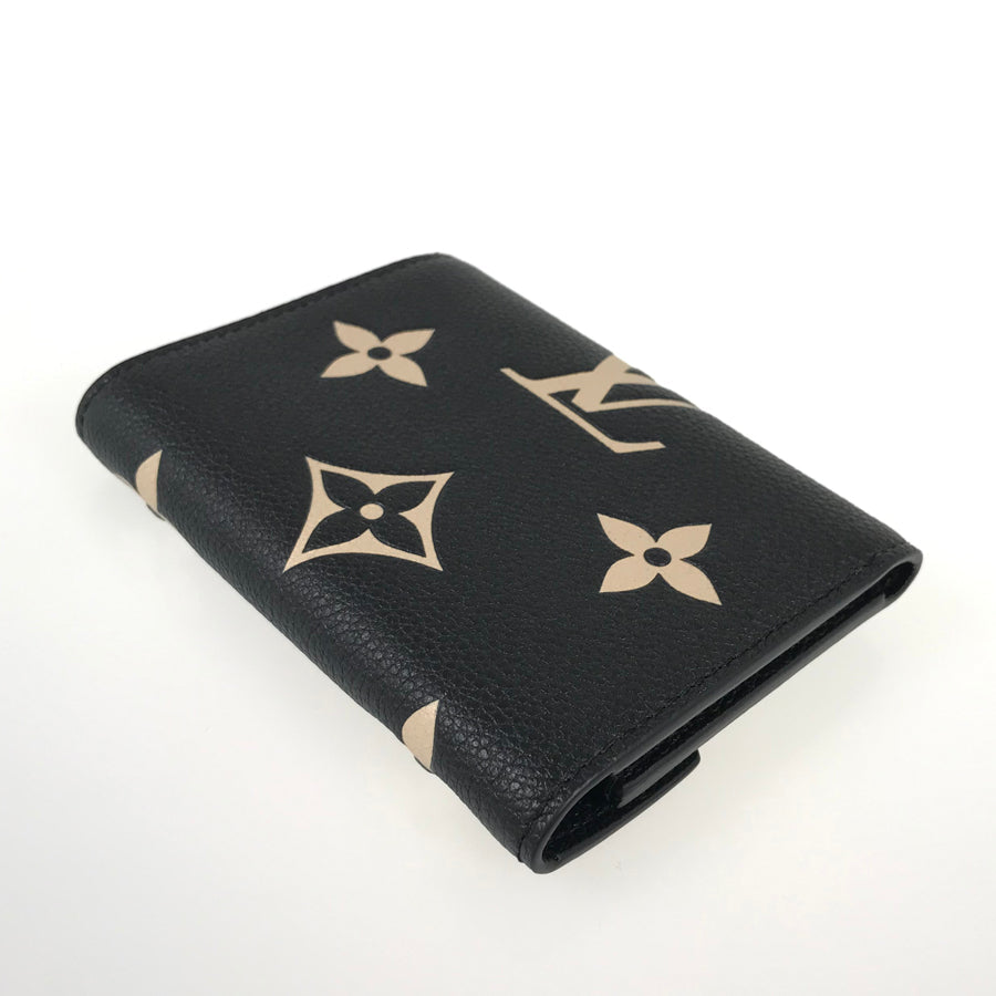 LOUIS VUITTON Monogram Empreinte Portefeiulle Victorine By color Tri-fold wallet