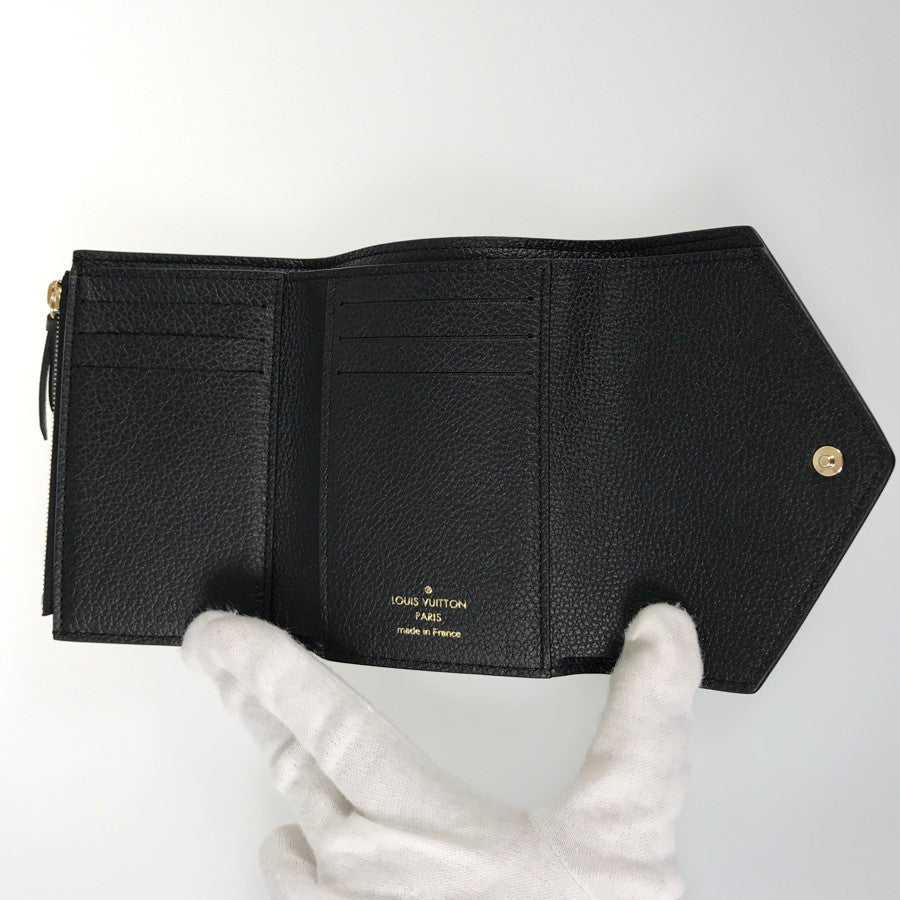LOUIS VUITTON Monogram Empreinte Portefeiulle Victorine By color Tri-fold wallet