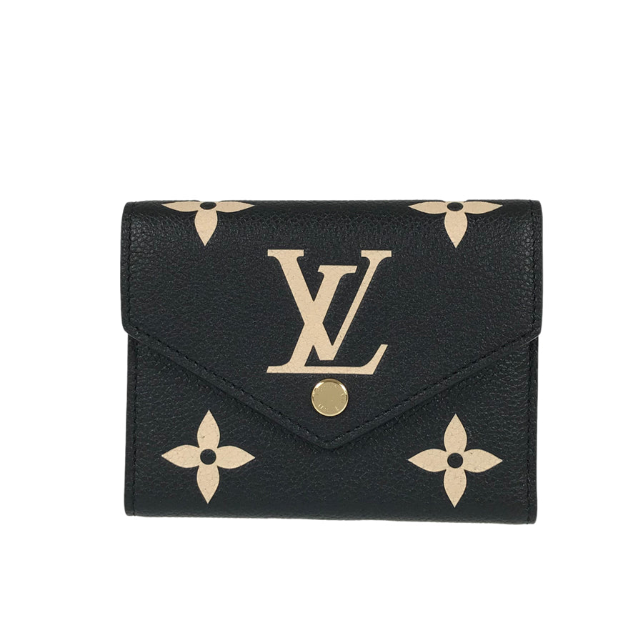 LOUIS VUITTON Monogram Empreinte Portefeiulle Victorine By color Tri-fold wallet