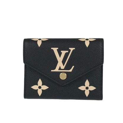 LOUIS VUITTON Monogram Empreinte Portefeiulle Victorine By color Tri-fold wallet