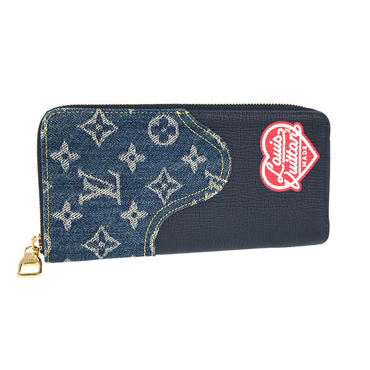 LOUIS VUITTON M81107 Long wallet Round zipper