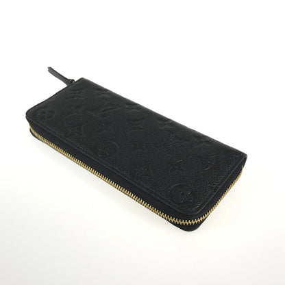 LOUIS VUITTON Monogram Empreinte Portefeuille Clemence M60171 Long wallet Round zipper