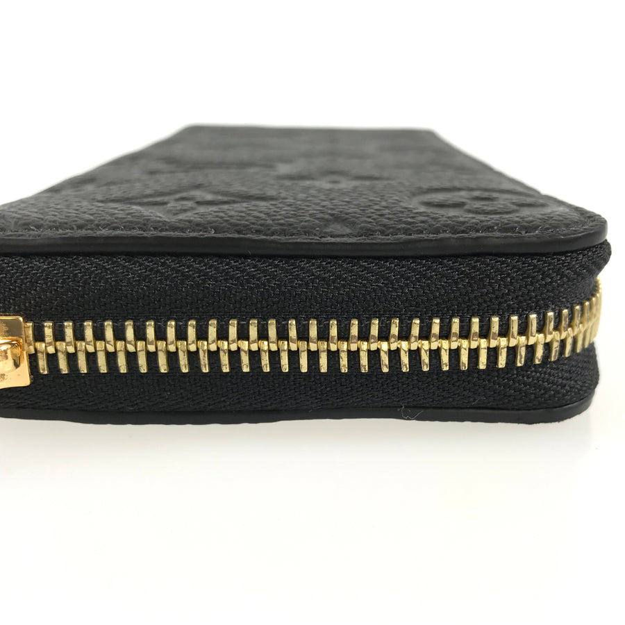 LOUIS VUITTON Monogram Empreinte Portefeuille Clemence M60171 Long wallet Round zipper