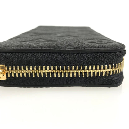 LOUIS VUITTON Monogram Empreinte Portefeuille Clemence M60171 Long wallet Round zipper