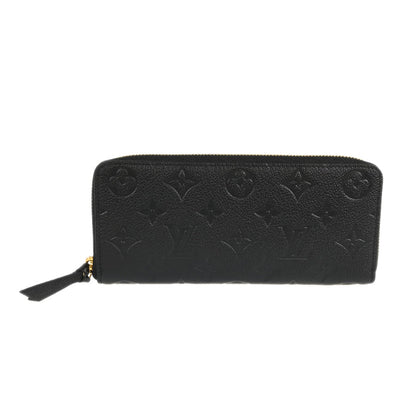 LOUIS VUITTON Monogram Empreinte Portefeuille Clemence M60171 Long wallet Round zipper