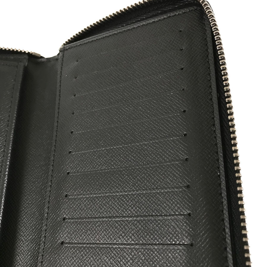 LOUIS VUITTON Monogram Eclipse Zippy Wallet Vertical M62295 Long wallet Round zipper