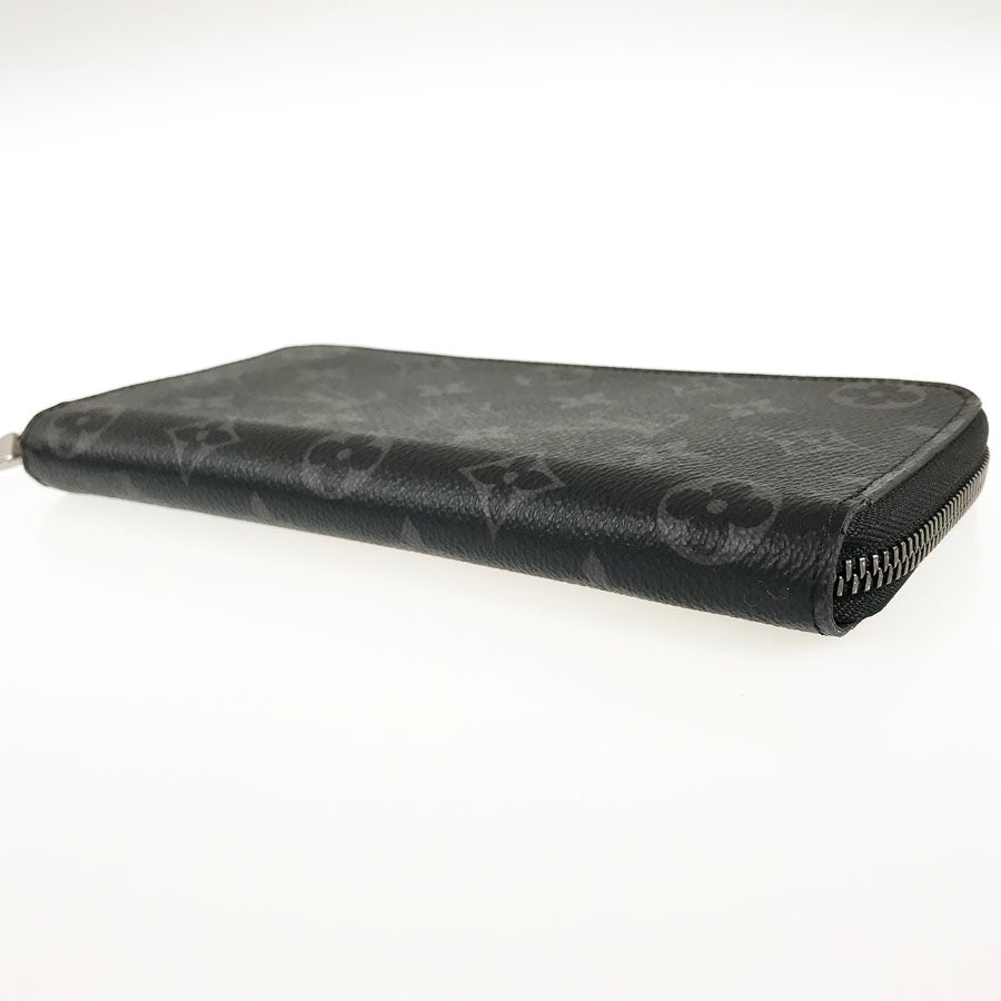 LOUIS VUITTON Monogram Eclipse Zippy Wallet Vertical M62295 Long wallet Round zipper