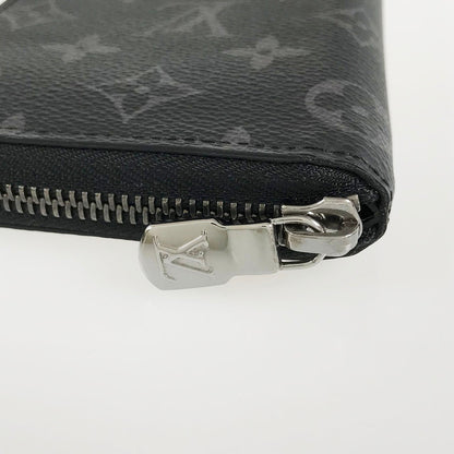 LOUIS VUITTON Monogram Eclipse Zippy Wallet Vertical M62295 Long wallet Round zipper