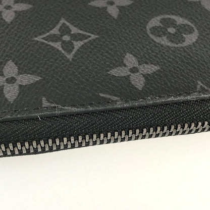 LOUIS VUITTON Monogram Eclipse Zippy Wallet Vertical M62295 Long wallet Round zipper