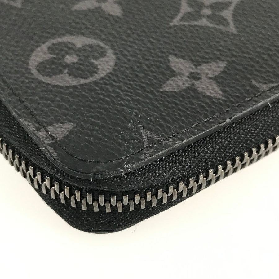 LOUIS VUITTON Monogram Eclipse Zippy Wallet Vertical M62295 Long wallet Round zipper