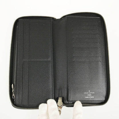 LOUIS VUITTON Monogram Eclipse Zippy Wallet Vertical M62295 Long wallet Round zipper