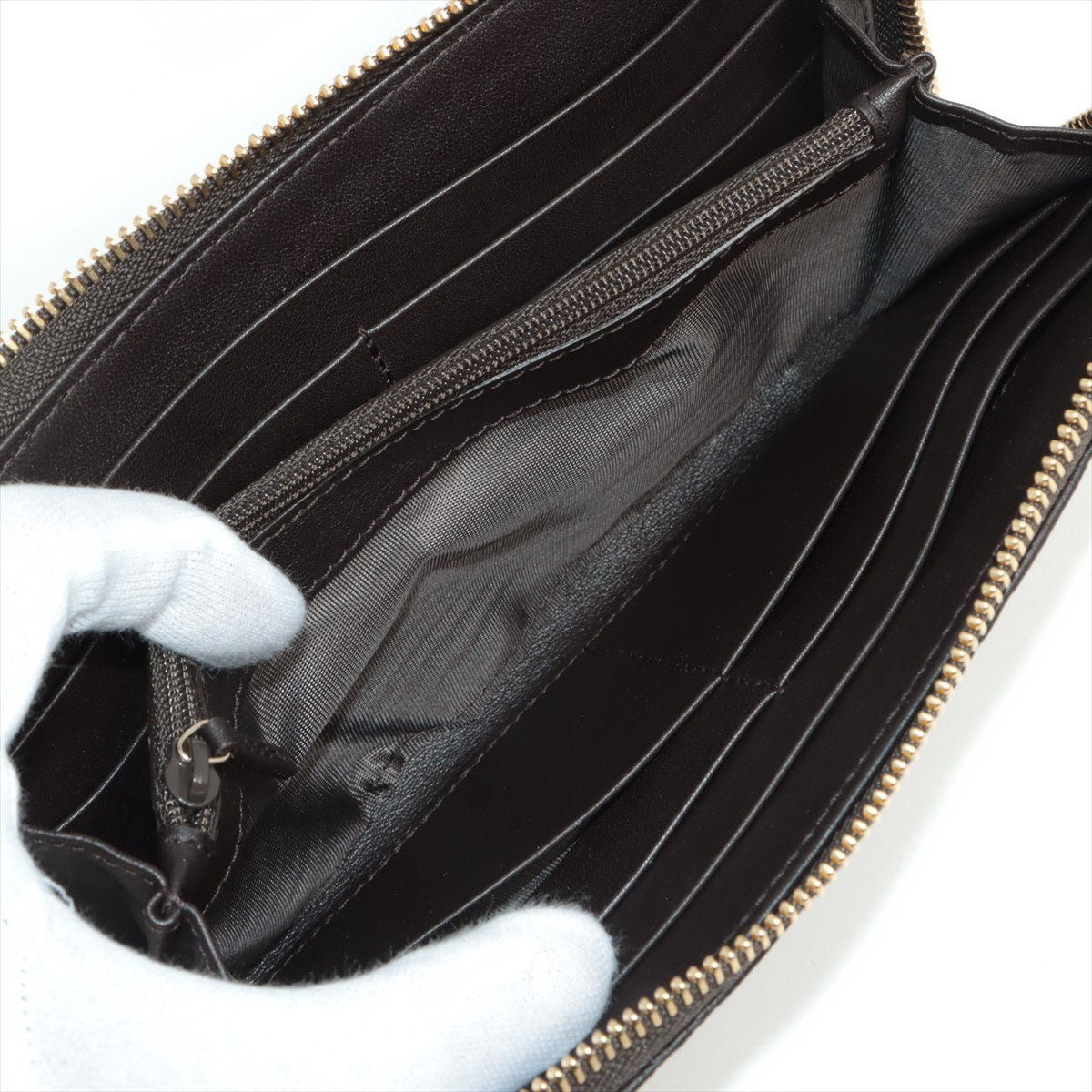Guccissima Black Leather Wallet