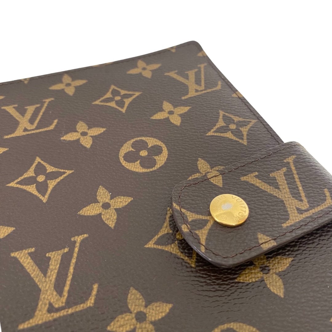 Louis Vuitton Monogram Large Ring Agenda Cover