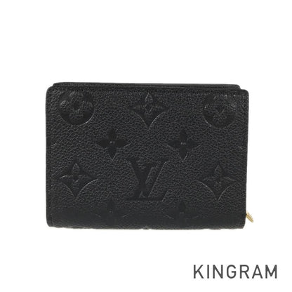 LOUIS VUITTON Monogram Empreinte Portefeuille Claire M80151 Bifold wallet