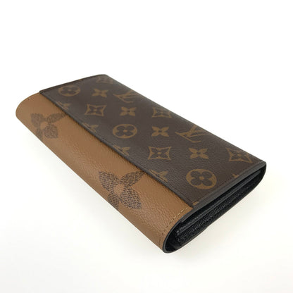 LOUIS VUITTON Monogram Giant Reverse Portefeiulle Sarah M80726 Long wallet Folding cover lid