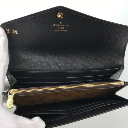 LOUIS VUITTON Monogram Giant Reverse Portefeiulle Sarah M80726 Long wallet Folding cover lid
